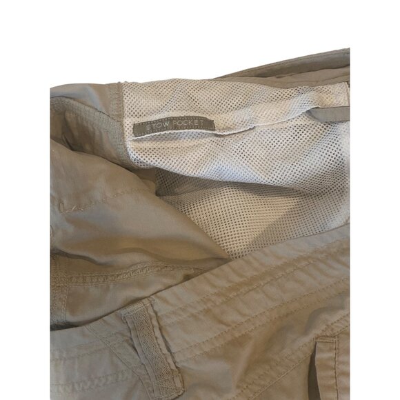 The North Face Horizon II Roll Up Short Women's 14 Beige Hike Quick Dry - Picture 11 of 16